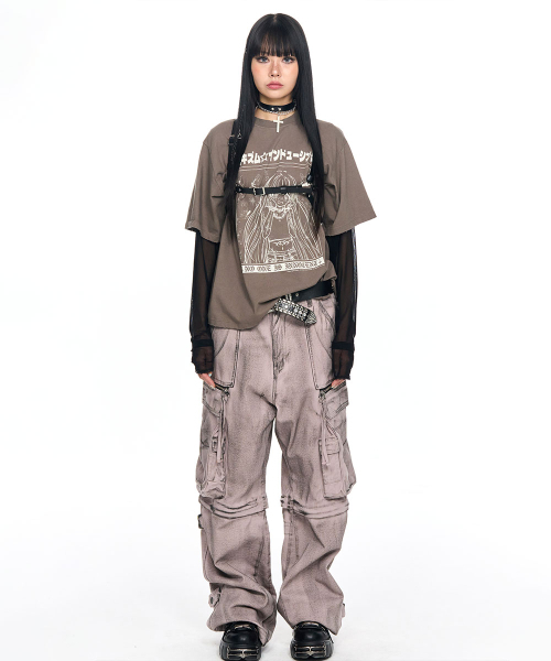 SCHISM INDUCING(スキズムインデューシング)の「BIG CARGO PANTS MUD(その他パンツ・レディース・その他・MEDIUM/LARGE)」の14枚目の写真