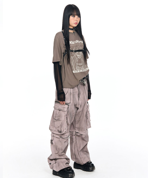 SCHISM INDUCING(スキズムインデューシング)の「BIG CARGO PANTS MUD(その他パンツ・レディース・その他・MEDIUM/LARGE)」の15枚目の写真