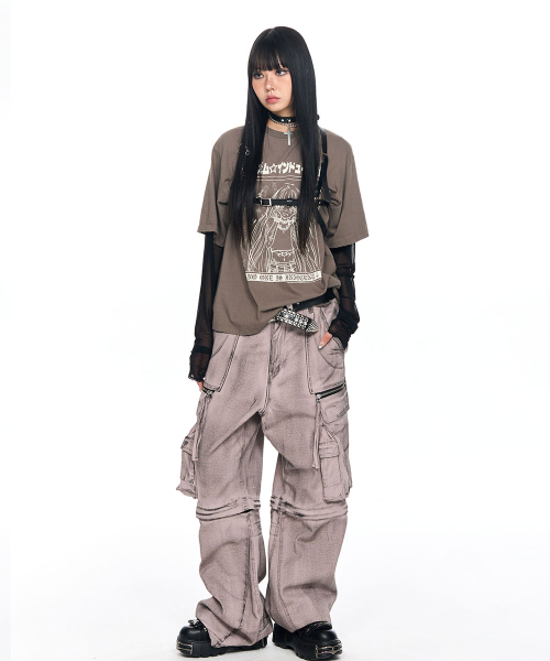 SCHISM INDUCING(スキズムインデューシング)の「BIG CARGO PANTS MUD(その他パンツ・レディース・その他・MEDIUM/LARGE)」の16枚目の写真