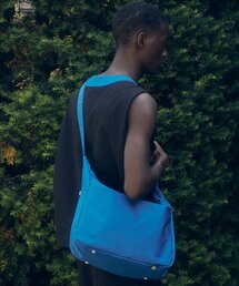 [Aieul Edition] 3-Way Belted Ark Messenger Bag (Blue)