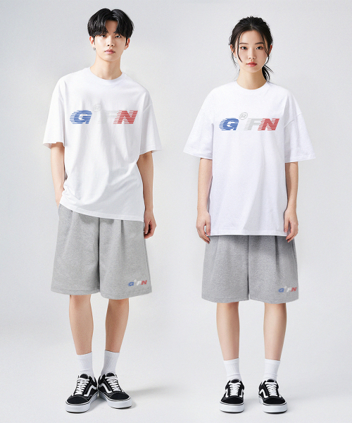 GRANFINNY（グランフィニ）の「スピードワンタックバミューダショートパンツ-メランジ（その他パンツ・レディース・グレー・SMALL/LARGE）」の3枚目の写真
