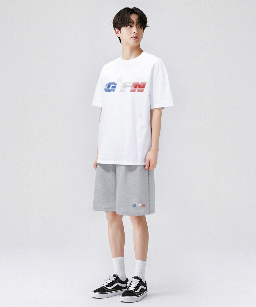 GRANFINNY（グランフィニ）の「スピードワンタックバミューダショートパンツ-メランジ（その他パンツ・レディース・グレー・SMALL/LARGE）」の5枚目の写真
