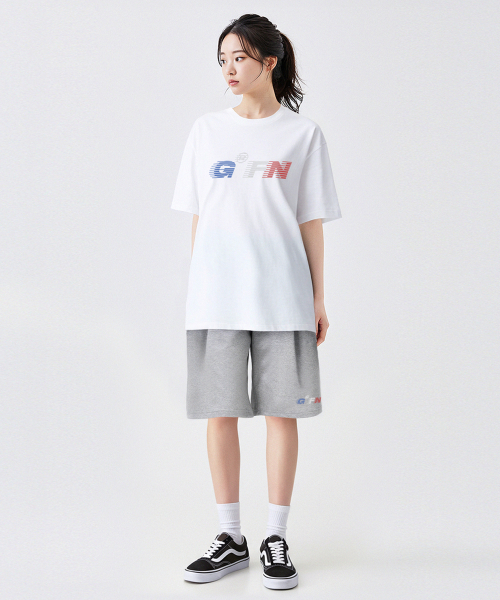 GRANFINNY（グランフィニ）の「スピードワンタックバミューダショートパンツ-メランジ（その他パンツ・レディース・グレー・SMALL/LARGE）」の6枚目の写真