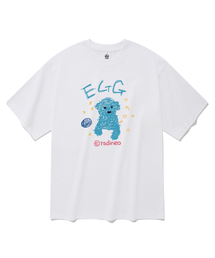 エッグ 半袖Tシャツ ホワイト