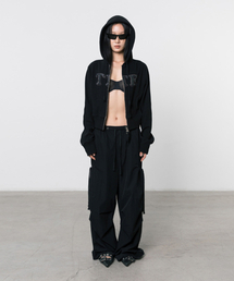 THREE TO EIGHTY（スリートゥエイティー）の「PARACHUTE CARGO PANTS BLACK（その他パンツ）」