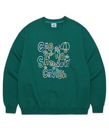 RAINBOW CRAYON SWEATSHIRT GREEN(CV2CFUM466A)