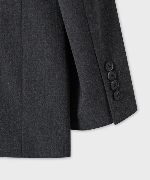 NONBLANK(ノンブランク)の「セミオーバーサイズフィットブレザー_CHARCOAL GREY(テーラードジャケット・メンズ・その他・MEDIUM/LARGE/X-LARGE/XX-LARGE)」の4枚目の写真