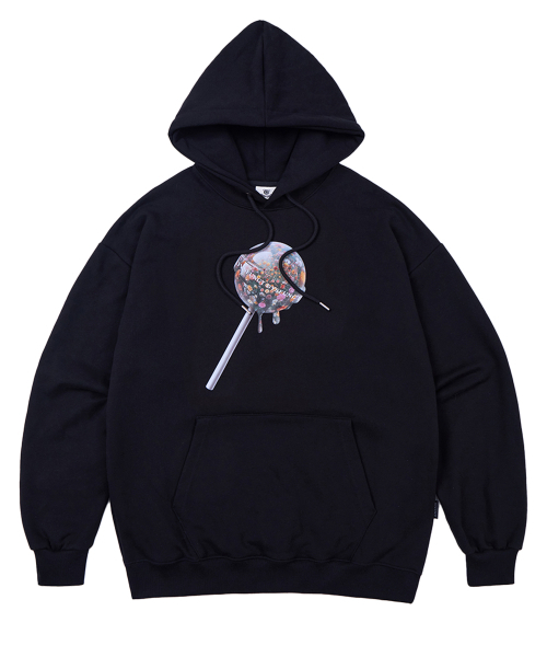 DYSFUNCT(ディスファンクト)の「GARDEN CANDY HOODIE(BLACK)(パーカー・レディース・その他・LARGE)」の1枚目の写真