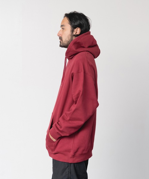 Knuu(ヌウ)の「Big Logo Heavy Hooded Sweatshirt(パーカー・メンズ・ブラック/マルーン/ネイビー/杢グレー/ホワイト・X-LARGE/LARGE/MEDIUM/SMALL)」の8枚目の写真