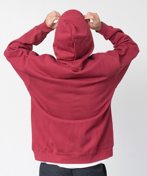 Knuu(ヌウ)の「Big Logo Heavy Hooded Sweatshirt(パーカー・メンズ・ブラック/マルーン/ネイビー/杢グレー/ホワイト・X-LARGE/LARGE/MEDIUM/SMALL)」の9枚目の写真