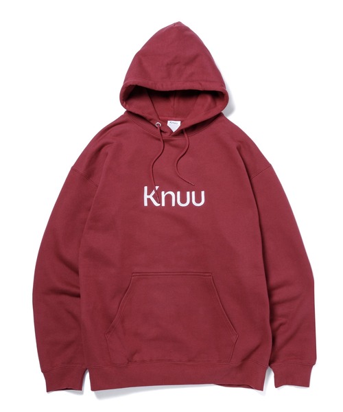 Knuu(ヌウ)の「Big Logo Heavy Hooded Sweatshirt(パーカー・メンズ・ブラック/マルーン/ネイビー/杢グレー/ホワイト・X-LARGE/LARGE/MEDIUM/SMALL)」の20枚目の写真