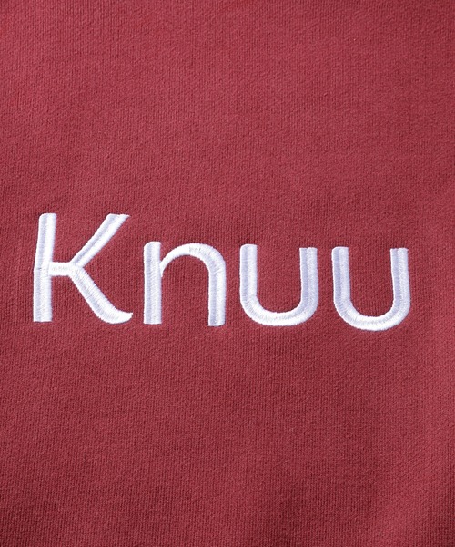 Knuu(ヌウ)の「Big Logo Heavy Hooded Sweatshirt(パーカー・メンズ・ブラック/マルーン/ネイビー/杢グレー/ホワイト・X-LARGE/LARGE/MEDIUM/SMALL)」の21枚目の写真