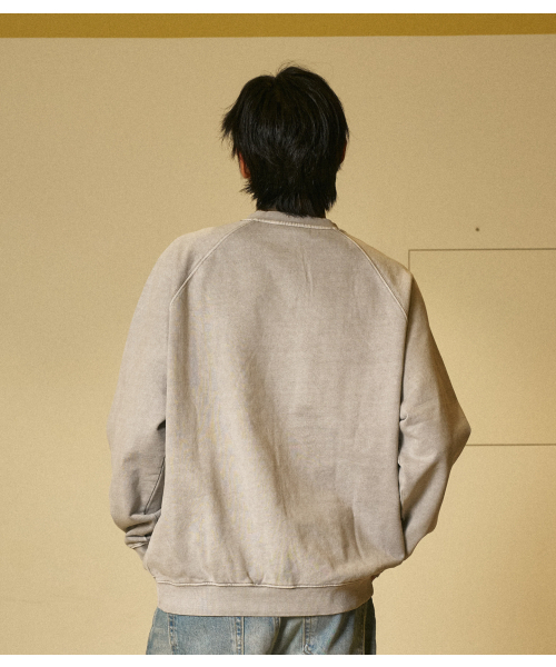 AMOU(アモウ)の「Amou someday Henley neck gray(スウェット・メンズ・その他・1/2/3)」の9枚目の写真