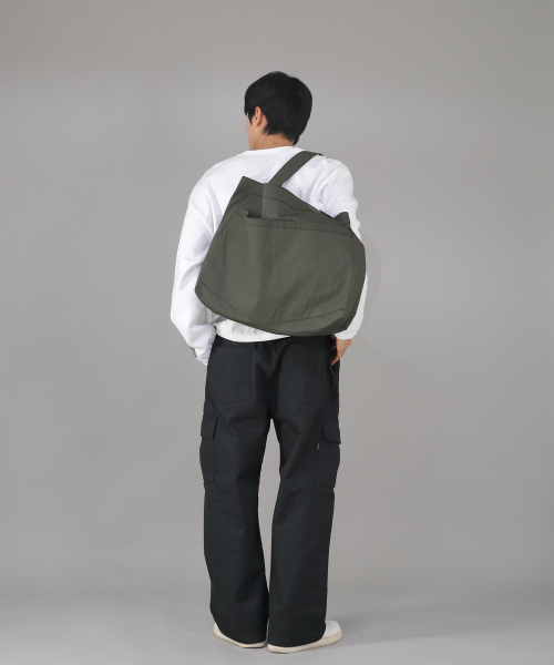 SAINTCREW(セントクルー)の「メガビッグサイズペンタゴンエコバッグ MBE-141 カーキ BKS(エコバッグ/サブバッグ・メンズ・その他・フリー)」の6枚目の写真