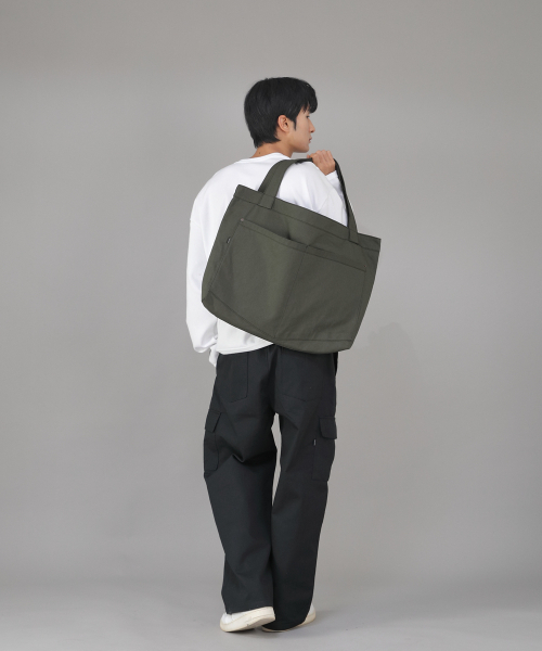 SAINTCREW(セントクルー)の「メガビッグサイズペンタゴンエコバッグ MBE-141 カーキ BKS(エコバッグ/サブバッグ・メンズ・その他・フリー)」の8枚目の写真