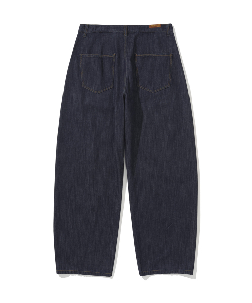 SIIIIDO（シド）の「ALDO SUMMER CURVED LINE DENIM JEANS #1（デニムパンツ・メンズ・その他・1/2/0/4）」の2枚目の写真