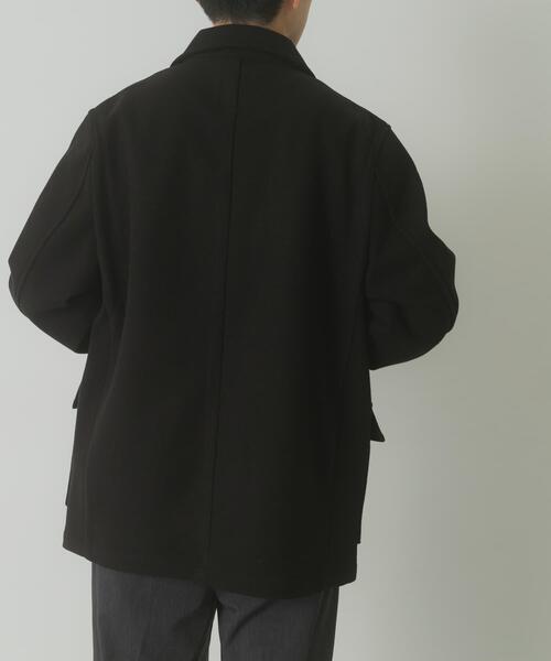 ITEMS URBANRESEARCH（アイテムズ アーバンリサーチ）の「360°stretch ショートコート（その他アウター・メンズ・ブラック/ダークブラウン・MEDIUM/LARGE）」の17枚目の写真