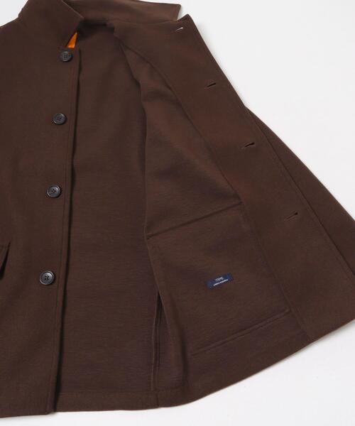 ITEMS URBANRESEARCH（アイテムズ アーバンリサーチ）の「360°stretch ショートコート（ブルゾン・メンズ・ブラック/ダークブラウン・MEDIUM/LARGE）」の19枚目の写真