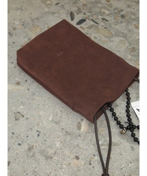 Suede Pocket Bag (Brown)