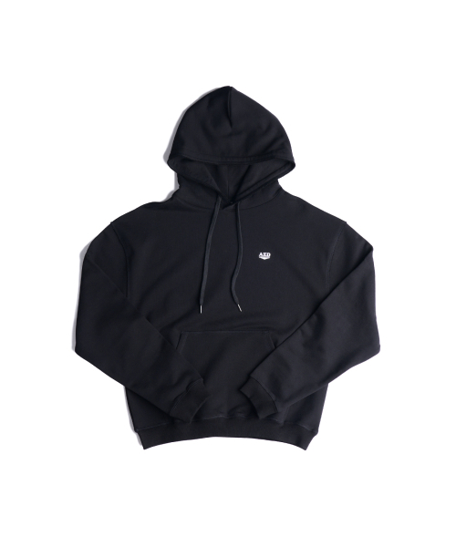 LOGO EMBLEM HOODIE (BLACK)