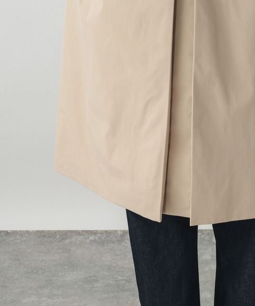 GLOBAL WORK（グローバルワーク）の「防風ステンカラーミドルコート/612367（ステンカラーコート・レディース・カーキブラウン/ベージュ/モカ・LARGE/MEDIUM）」の16枚目の写真