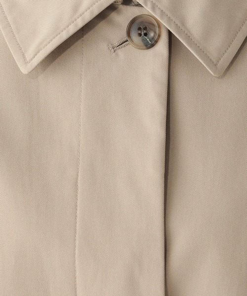 GLOBAL WORK（グローバルワーク）の「防風ステンカラーミドルコート/612367（ステンカラーコート・レディース・カーキブラウン/ベージュ/モカ・LARGE/MEDIUM）」の20枚目の写真