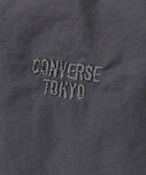 CONVERSE TOKYO（コンバーストウキョウ）の「LACE-UP TRIANGLE PUFF BAG（ハンドバッグ・レディース・チャコールグレー/ベージュ・FREE）」の13枚目の写真