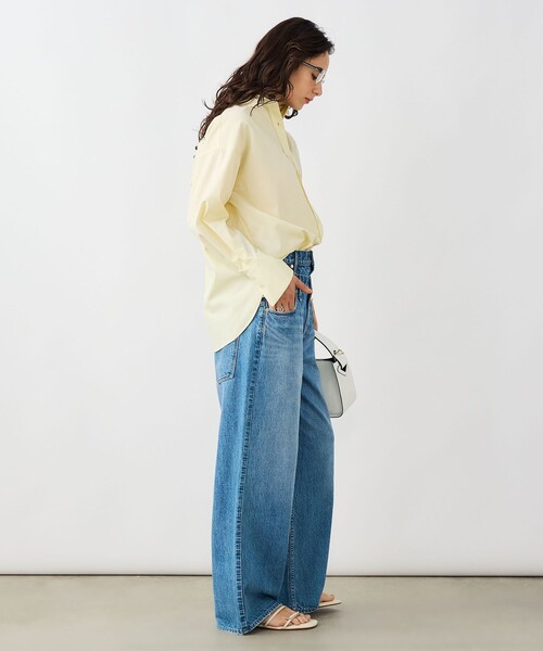 NOLLEY’S Sophi（ノーリーズソフィ）の「ウォッシャブルOX2WAYシャツ（シャツ/ブラウス・レディース・イエロー/サックスブルー/ミント・38）」の7枚目の写真