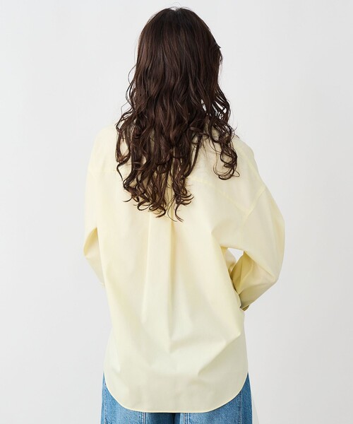 NOLLEY’S Sophi（ノーリーズソフィ）の「ウォッシャブルOX2WAYシャツ（シャツ/ブラウス・レディース・イエロー/サックスブルー/ミント・38）」の10枚目の写真