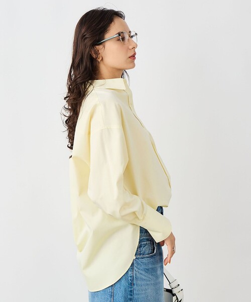 NOLLEY’S Sophi（ノーリーズソフィ）の「ウォッシャブルOX2WAYシャツ（シャツ/ブラウス・レディース・イエロー/サックスブルー/ミント・38）」の11枚目の写真