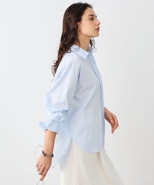 NOLLEY’S Sophi（ノーリーズソフィ）の「ウォッシャブルOX2WAYシャツ（シャツ/ブラウス・レディース・イエロー/サックスブルー/ミント・38）」の17枚目の写真