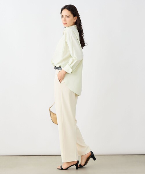 NOLLEY’S Sophi(ノーリーズソフィ)の「ウォッシャブルOX2WAYシャツ(シャツ/ブラウス・レディース・イエロー/サックスブルー/ミント/ベビーピンク・38)」の21枚目の写真