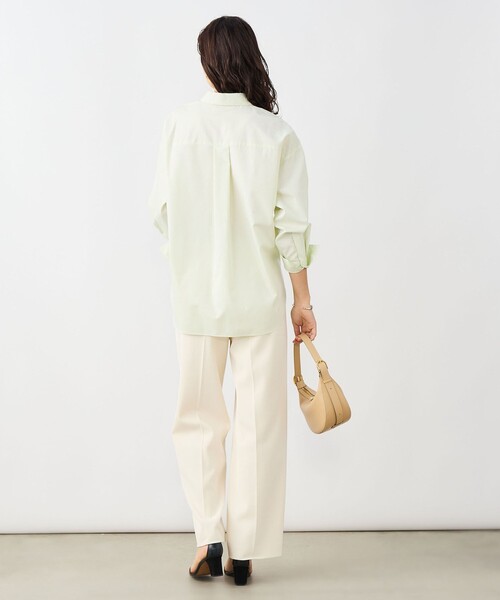 NOLLEY’S Sophi(ノーリーズソフィ)の「ウォッシャブルOX2WAYシャツ(シャツ/ブラウス・レディース・イエロー/サックスブルー/ミント/ベビーピンク・38)」の20枚目の写真