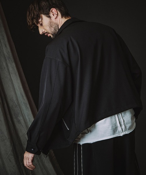 NO ID.(ノーアイディ)の「mj11346-W-ZIP BIGトラックBLZ ブルゾン(458006-397B)(ブルゾン・メンズ・グレー/ブラック・ONE SIZE)」の19枚目の写真