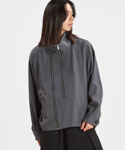 NO ID.(ノーアイディ)の「mj11346-W-ZIP BIGトラックBLZ ブルゾン(458006-397B)(ブルゾン・メンズ・グレー/ブラック・ONE SIZE)」の11枚目の写真