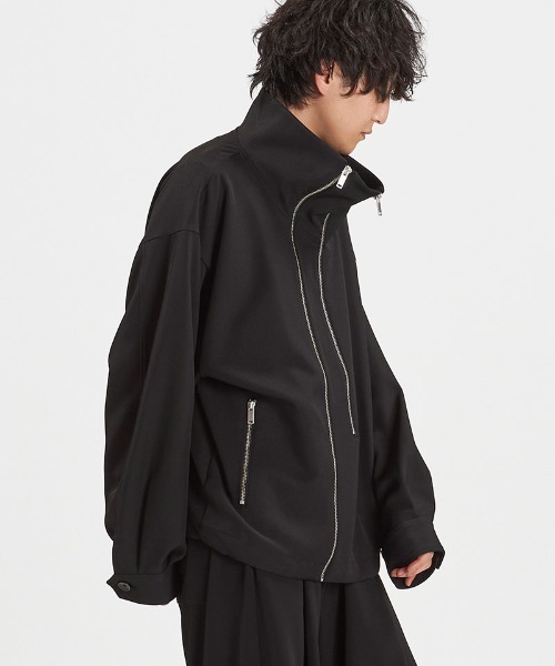 NO ID.(ノーアイディ)の「mj11346-W-ZIP BIGトラックBLZ ブルゾン(458006-397B)(ブルゾン・メンズ・グレー/ブラック・ONE SIZE)」の14枚目の写真