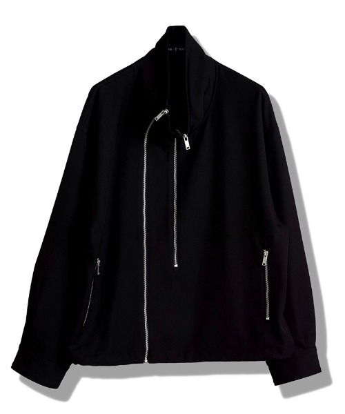 NO ID.(ノーアイディ)の「mj11346-W-ZIP BIGトラックBLZ ブルゾン(458006-397B)(ブルゾン・メンズ・グレー/ブラック・ONE SIZE)」の5枚目の写真