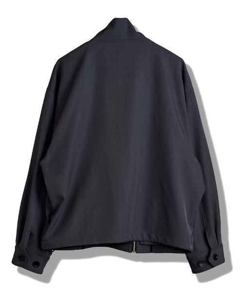 NO ID.(ノーアイディ)の「mj11346-W-ZIP BIGトラックBLZ ブルゾン(458006-397B)(ブルゾン・メンズ・グレー/ブラック・ONE SIZE)」の8枚目の写真