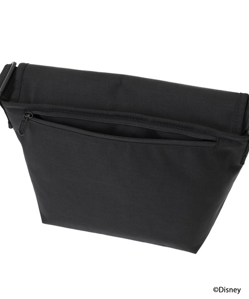 Manhattan Portage（マンハッタンポーテージ）の「NYLON MESSENGER BAG JR (SM) BP W/DIV MGNT 500D CORDURA / ZOOTOPIA（メッセンジャーバッグ・レディース・ブラック・SMALL）」の7枚目の写真