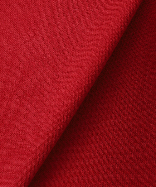 La TOTALITE(ラトータリテ)の「《追加2》【洗える】接結クルーネックプルオーバー(ニット/セーター・レディース・ホワイト系その他/レッド・FREE)」の6枚目の写真