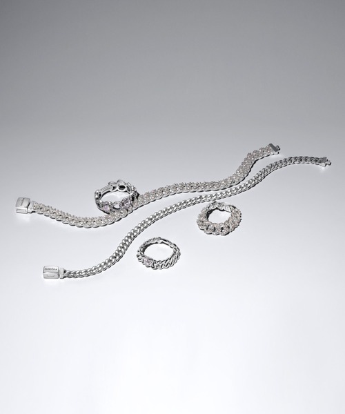 PANDORA(パンドラ)の「ハート キューバ チェーン リング(リング・レディース・シルバー・60/48/50/52/54/56/58)」の4枚目の写真