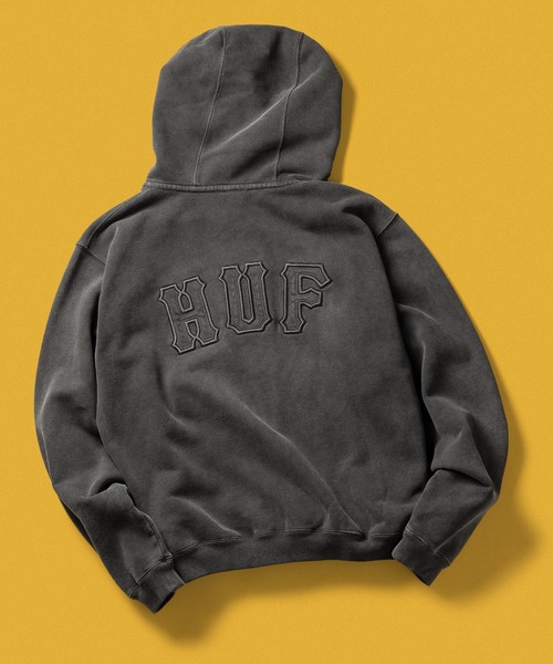 ARCH WIDE FULL ZIP HOODIE（パーカー）｜HUF（ハフ）のファッション