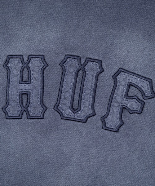 HUF(ハフ)の「ARCH WIDE FULL ZIP HOODIE(パーカー・メンズ・ブラック/ネイビー・S/M/L/XL/XXL)」の18枚目の写真