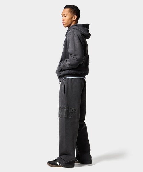 HUF(ハフ)の「ARCH WIDE FULL ZIP HOODIE(パーカー・メンズ・ブラック/ネイビー・S/M/L/XL/XXL)」の11枚目の写真