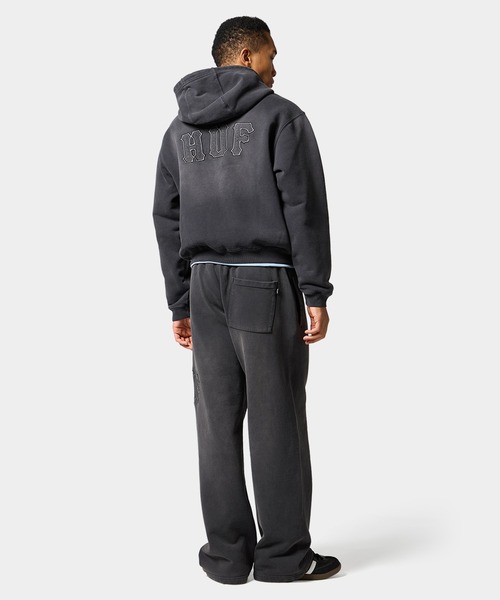 ARCH WIDE FULL ZIP HOODIE（パーカー）｜HUF（ハフ）のファッション