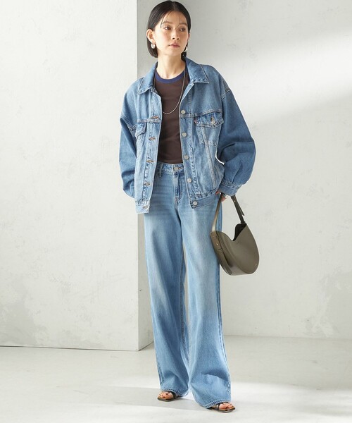 Levi's(リーバイス)の「【SHIPS EXCLUSIVE】Levi’s: LOW LOOSE ライトオンス(デニムパンツ・レディース・スカイブルー・LARGE/MEDIUM/SMALL/X-SMALL)」の13枚目の写真