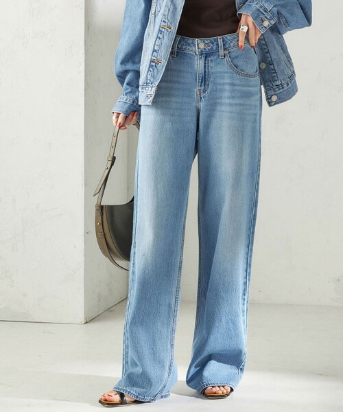 Levi's(リーバイス)の「【SHIPS EXCLUSIVE】Levi’s: LOW LOOSE ライトオンス(デニムパンツ・レディース・スカイブルー・LARGE/MEDIUM/SMALL/X-SMALL)」の16枚目の写真