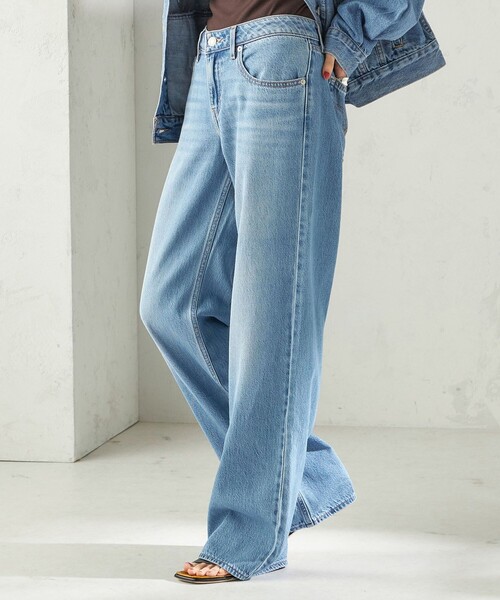 Levi's(リーバイス)の「【SHIPS EXCLUSIVE】Levi’s: LOW LOOSE ライトオンス(デニムパンツ・レディース・スカイブルー・LARGE/MEDIUM/SMALL/X-SMALL)」の17枚目の写真