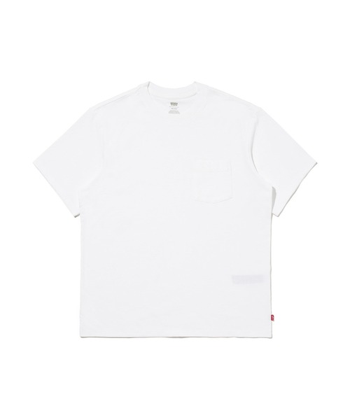 Levi's(リーバイス)の「Levi's/リーバイス エッセンシャルポケットTシャツ(Tシャツ/カットソー・メンズ・ホワイト・S/M/L/XL)」の2枚目の写真