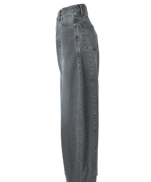 HYSTERIC GLAMOUR(ヒステリックグラマー)の「カーブデニムパンツ(デニムパンツ・レディース・ブラック/ライトインディゴブルー・28inch/27inch/26inch/25inch)」の11枚目の写真